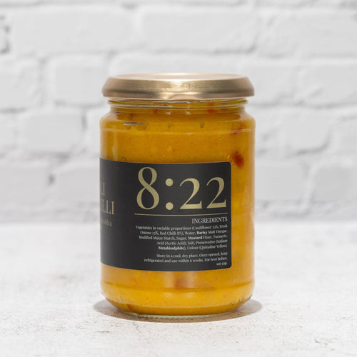 8:22 Chilli Piccalilli – Tangy Mustard Relish | 340g - 8:22