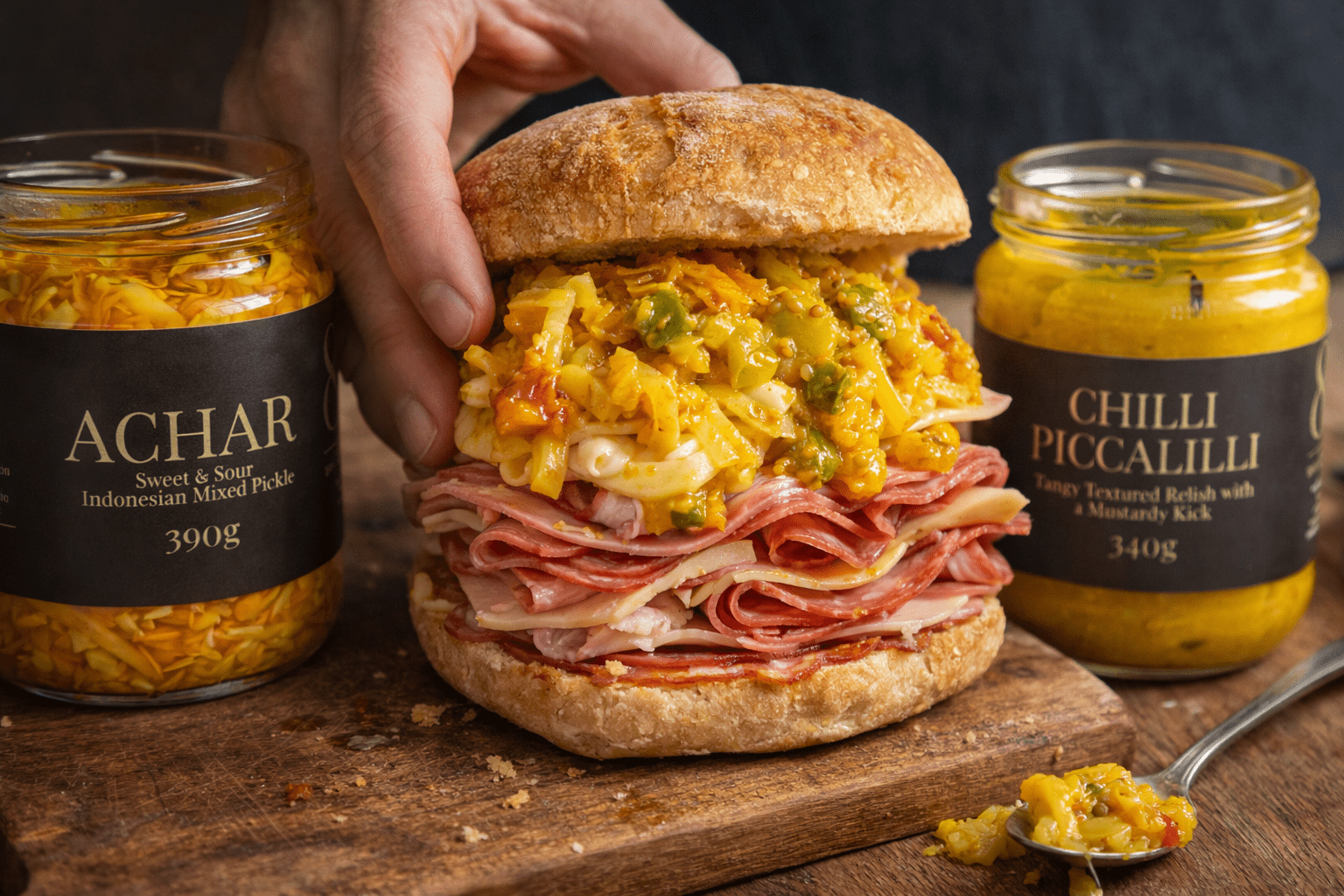 8:22 Chilli Piccalilli – Tangy Mustard Relish | 340g - 8:22