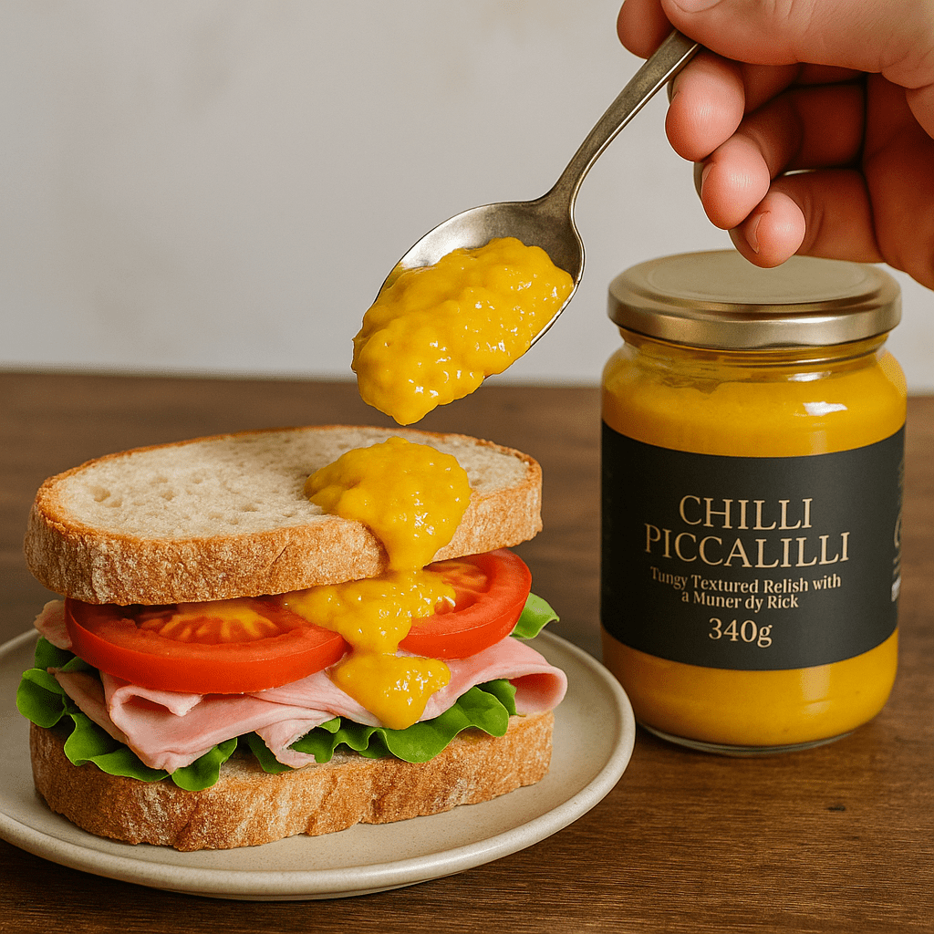 8:22 Chilli Piccalilli – Tangy Mustard Relish | 340g - 8:22