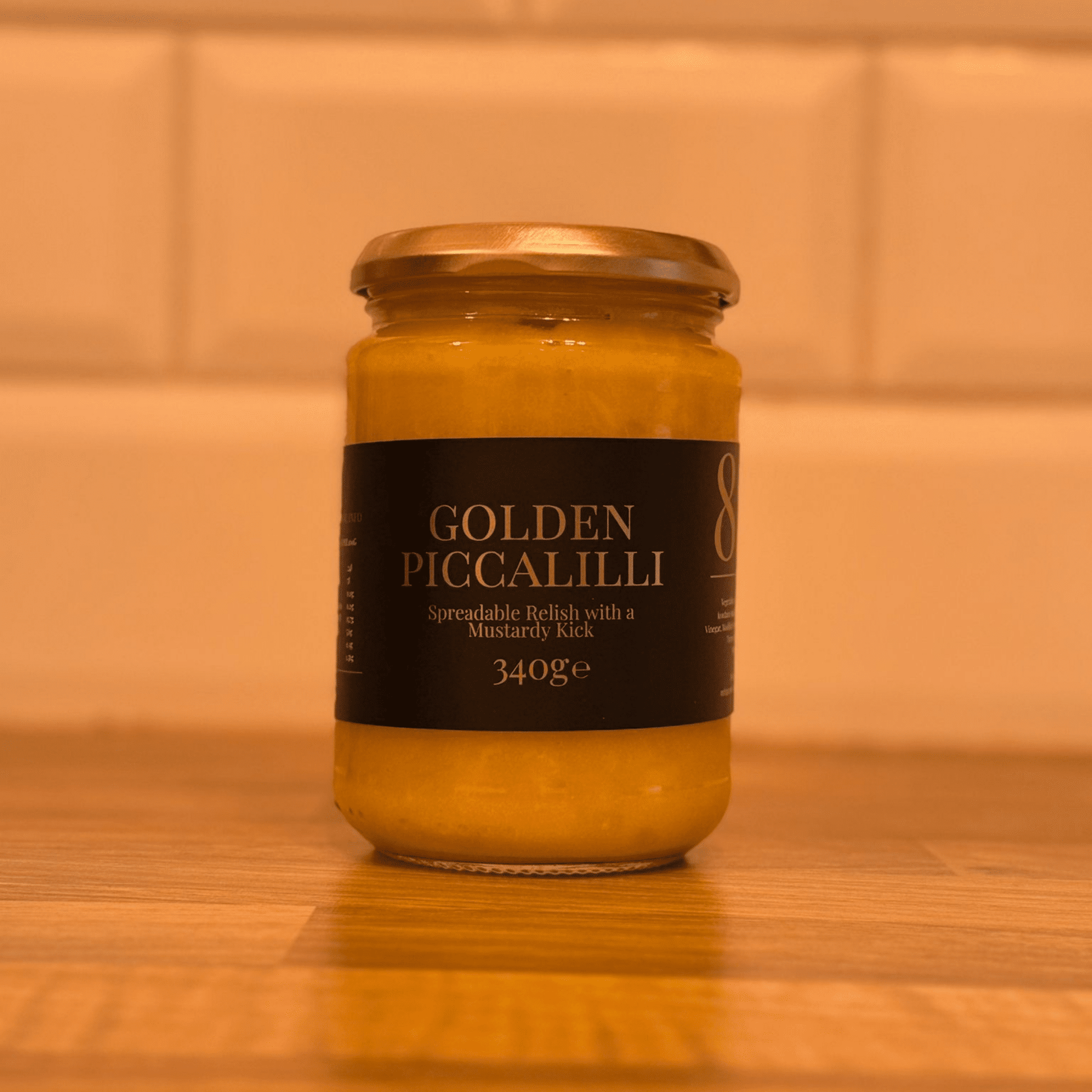 8:22 Golden Piccalilli - Spreadable Relish | 340g - 8:22