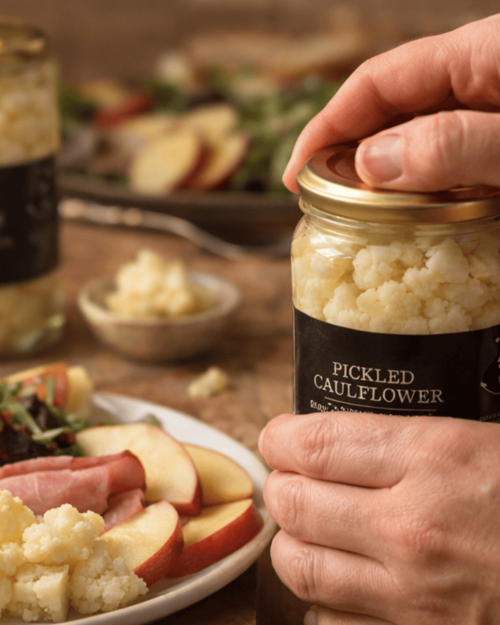 8:22 Pickled Cauliflower - Small - Batch Veg Pickle 439g - 8:22