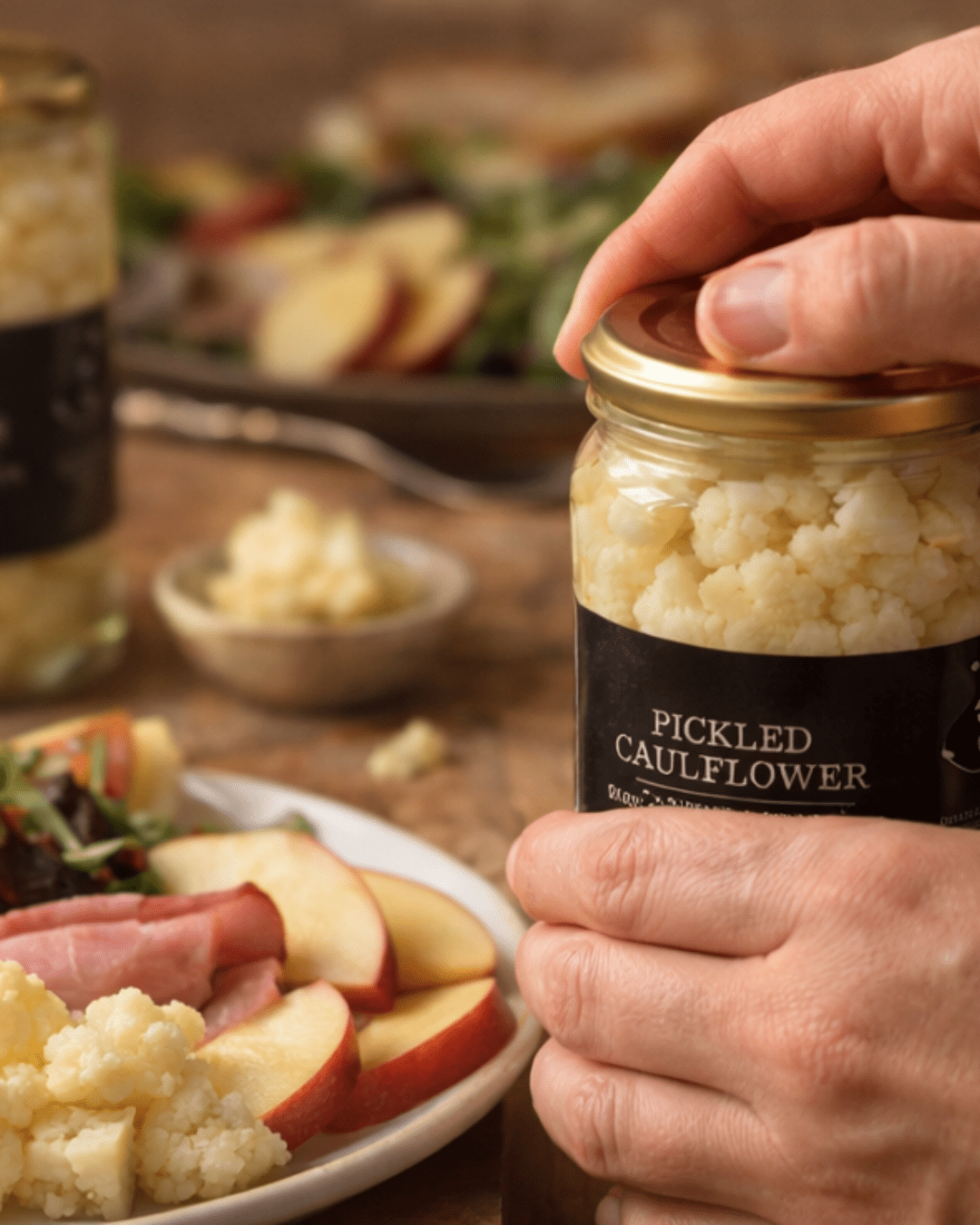 8:22 Pickled Cauliflower - Small - Batch Veg Pickle 439g - 8:22