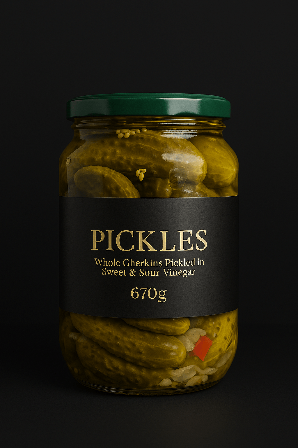 8:22 Pickles – Whole Sweet & Sour Gherkins | 670g - 8:22