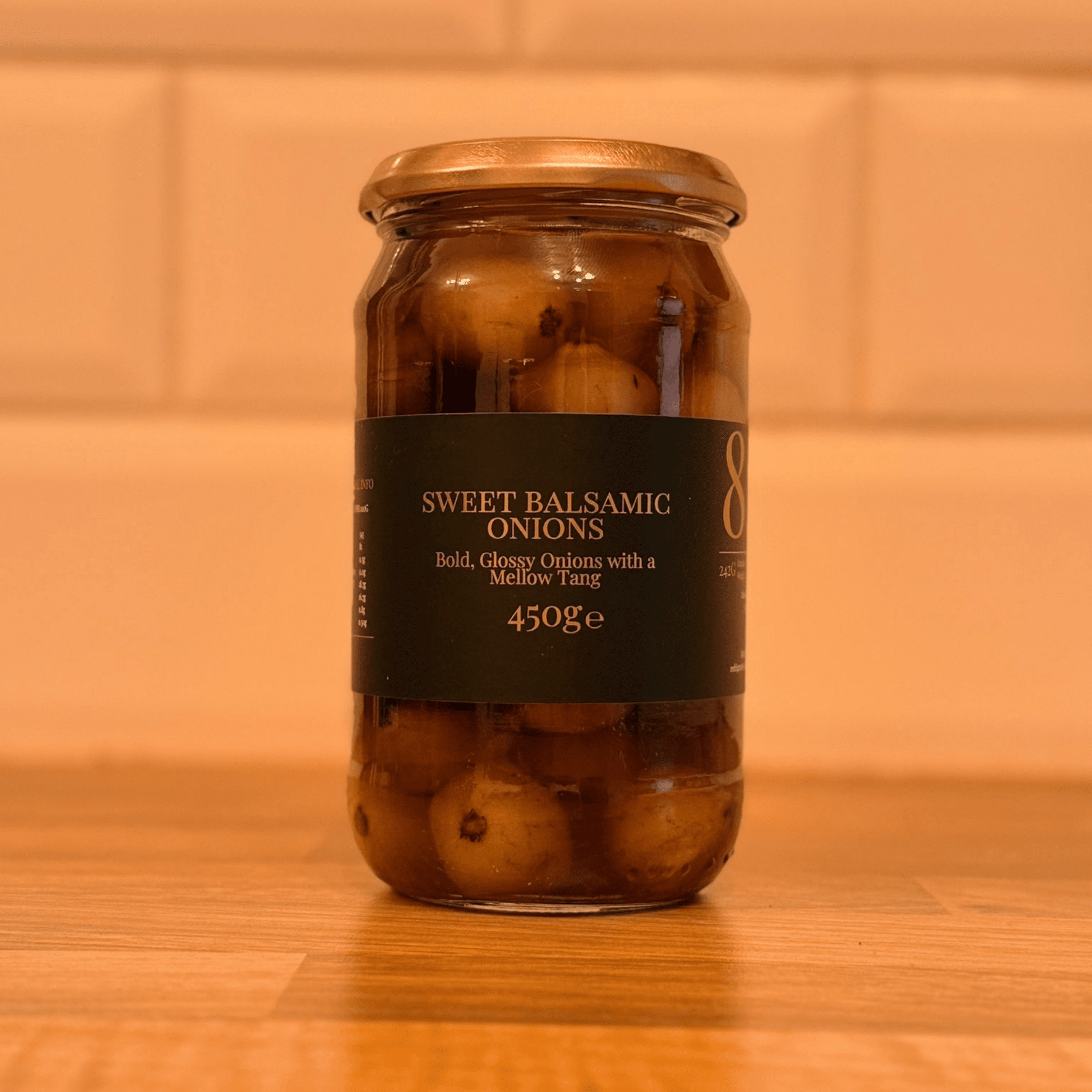 8:22 Sweet Balsamic Onions 450g - 8:22